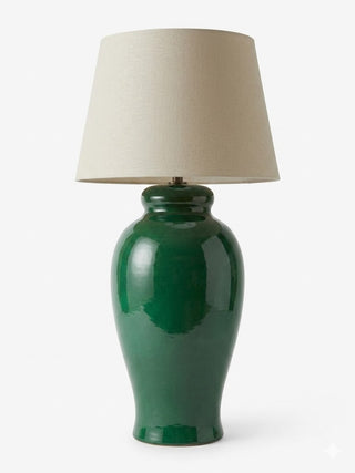 COLLECTION 5 - CERAMIC GREEN LAMP