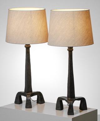 COLLECTION 6 - WROUGH IRON TABLE LAMP